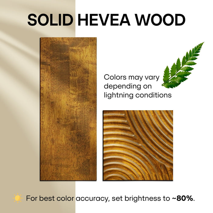 Acacia Harmony Platform Bed Frame with Headboard