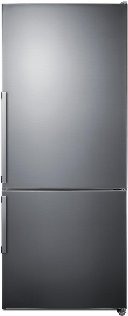 Summit 28" Wide Bottom Freezer Refrigerator FFBF283SS Summit