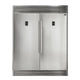 Forno Rizzuto - 60 in. Pro Dual Fridge/Freezer — FFFFD1933-60S