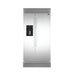 Forno Salerno - 36 in. Side by Side Refrigerator with External Water and Ice Dispenser FFRBI1844-40SG Forno