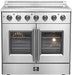 Forno Galiano 36 in. French Door Freestanding All Electric Range, Stainless Steel, FFSEL6917-36 Forno