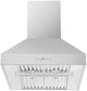 Forno Coppito 30-Inch 600 CFM Island Range Hood — FRHIS5129-30