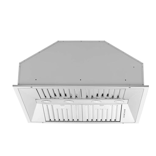 Forno Altilia 36-Inch 600 CFM Insert Range Hood in Stainless Steel FRHRE5337-36 Forno