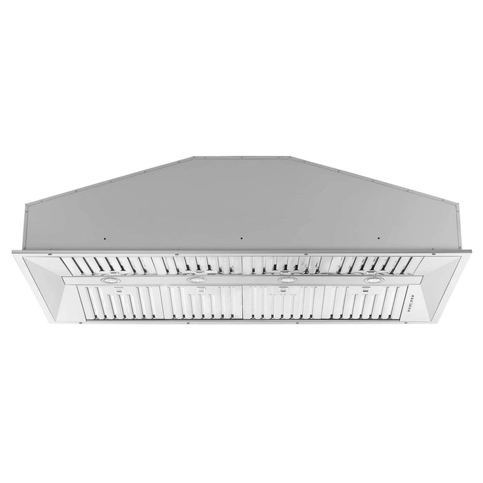 Forno Altilia 60-Inch 1200 CFM Insert Range Hood in Stainless Steel FRHRE5337-60 Forno