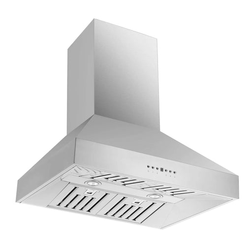 Forno Orvieto 30-Inch 600 CFM Wall Mount Range Hood in Stainless Steel FRHWM5094-30 Forno