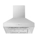 Forno Orvieto 30-Inch 600 CFM Wall Mount Range Hood in Stainless Steel — FRHWM5094-30