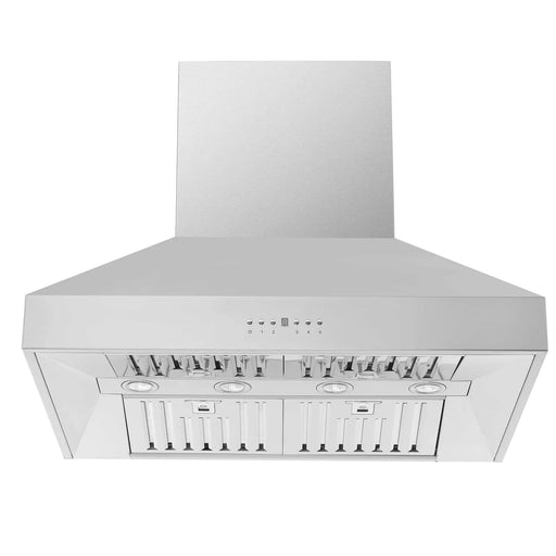 Forno Orvieto 36-Inch 1200 CFM Wall Mount Range Hood in Stainless Steel FRHWM5094-36 Forno