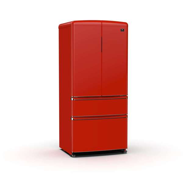 FORNO Espresso Luigi 33" French Door Refrigerator FFFD1791-33RED