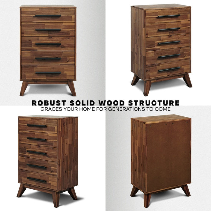 Linea Solid Wood Dresser