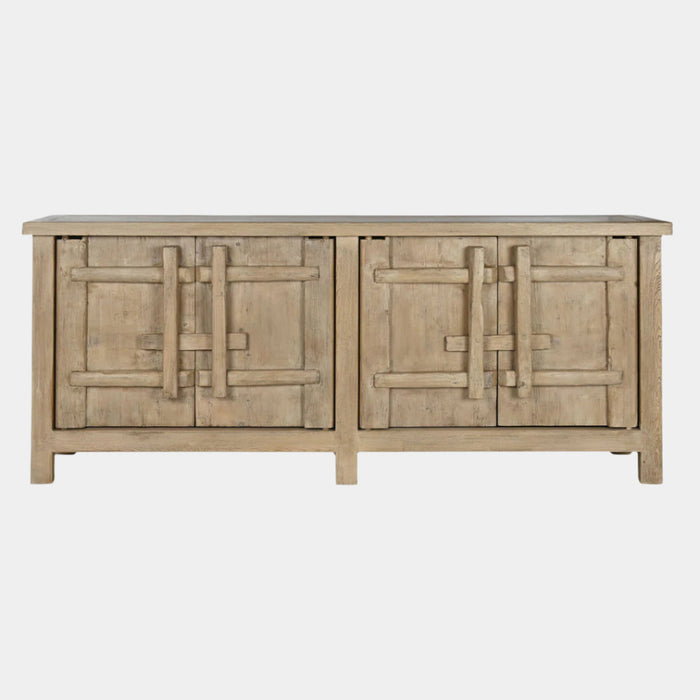 Four Door Elm Cabinet