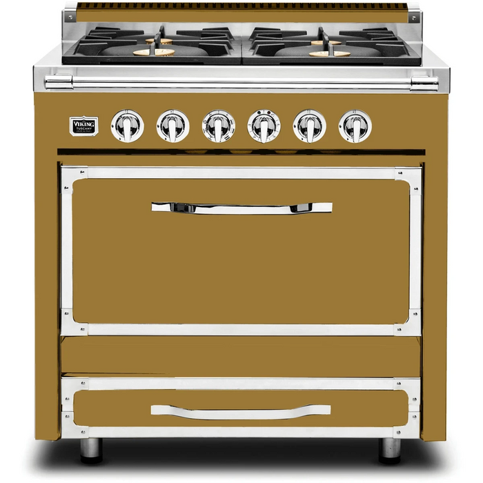 Viking® Tuscany 36" Pro Style Dual Fuel Range TVDR3614BAN