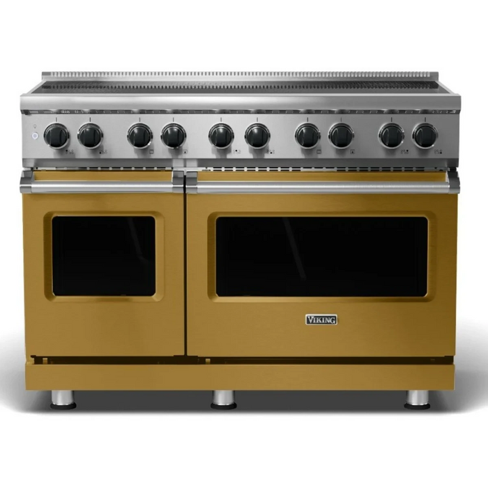 Viking® 5 Series 48" Stainless Steel Pro Style Induction Range VIR54836BSS