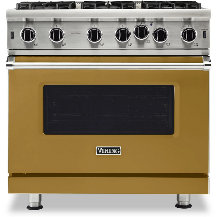 Viking® 5 Series 36" Stainless Steel Pro Style Range VGIC53626BSS