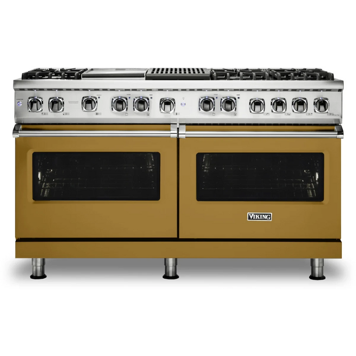 Viking® Professional 5 Series 60" Stainless Steel Pro Style Range VGR5606GQSS
