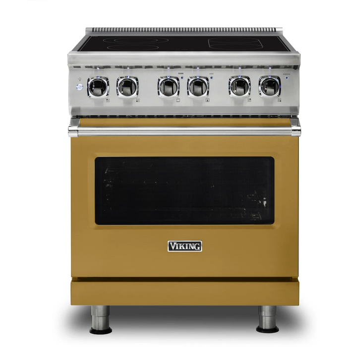 Viking® 5 Series 30" Stainless Steel Pro Style Electric Range VER53014BSS