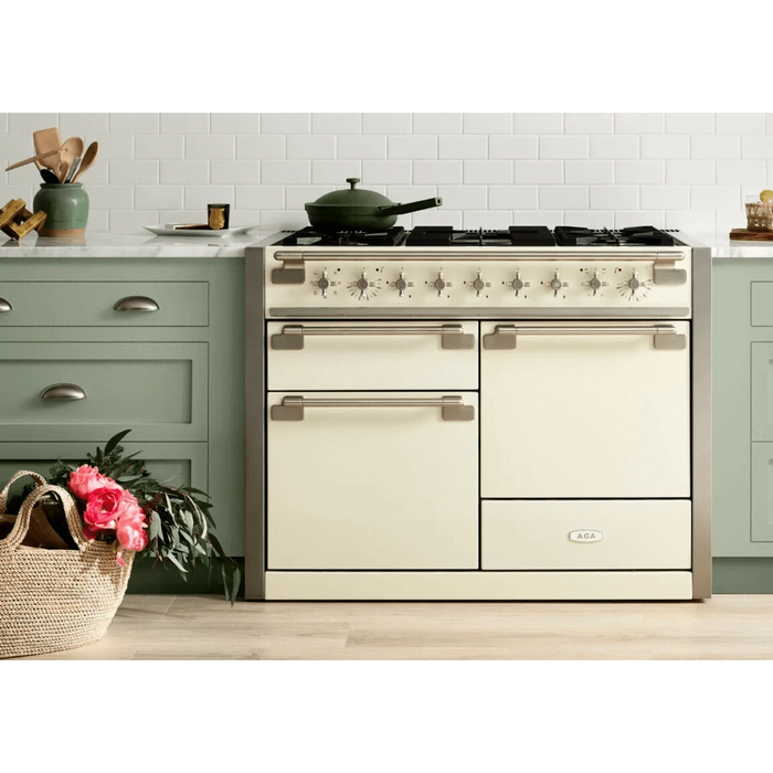 AGA 48" Elise Dual Fuel Range - Slate AEL481DFSLT