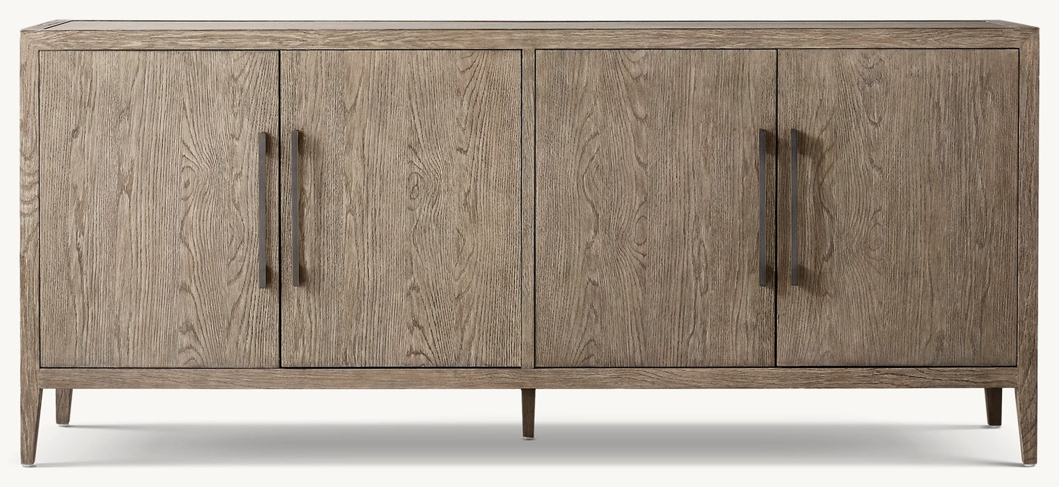 French Contemporary 4-door Sideboard