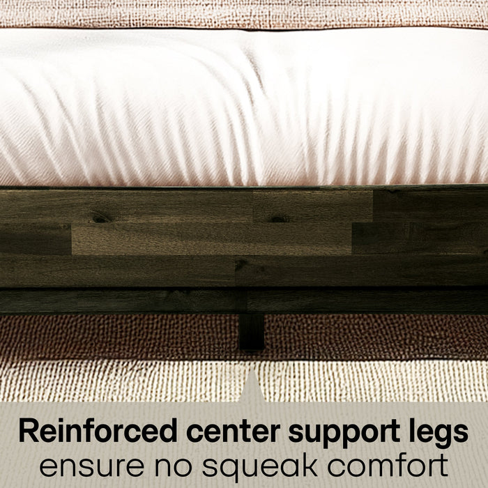 Aurora Solid Wood Bed Frame
