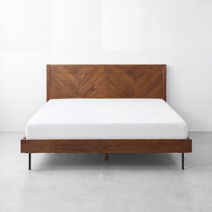 Alander Solid Wood Bed Frame