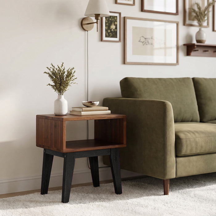 Serena Solid Wood Nightstand