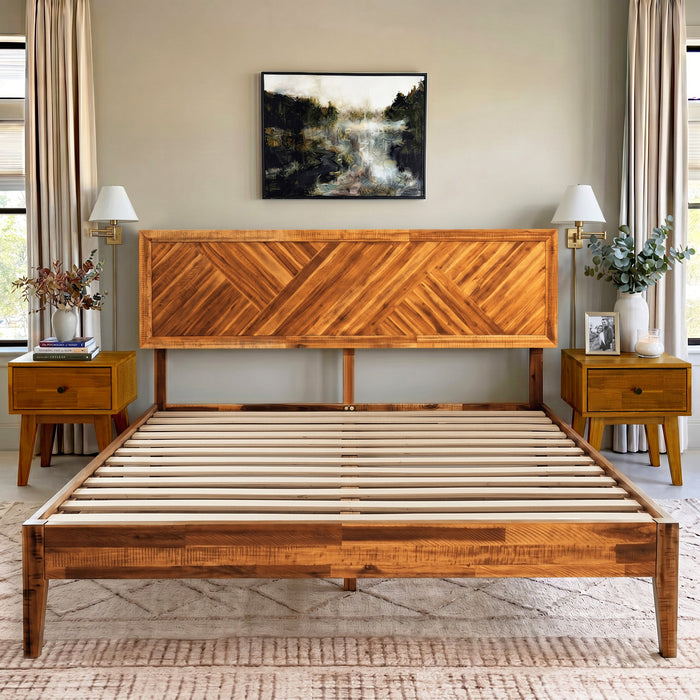Sierra Solid Wood Bed Frame