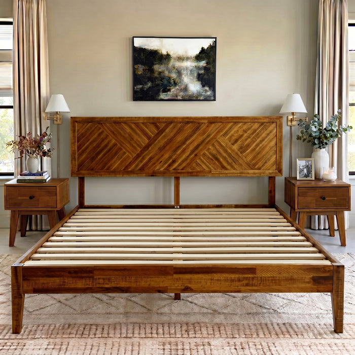 Sierra Solid Wood Bed Frame