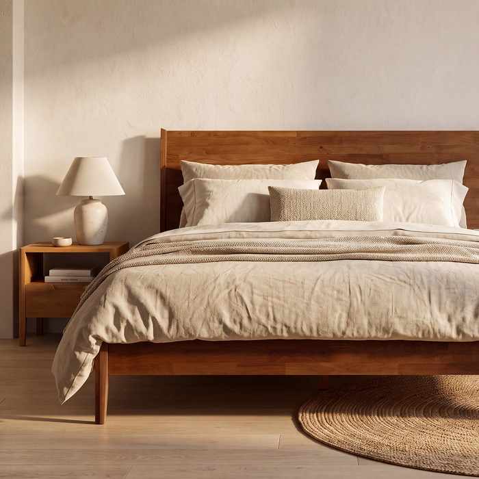 Haven Solid Wood Bed Frame