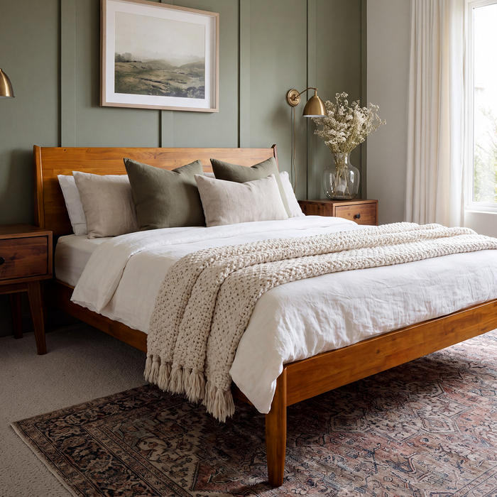 Haven Solid Wood Bed Frame