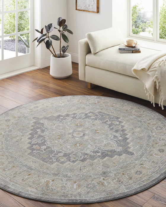 Sema Blue Medallion Rug - Clearance