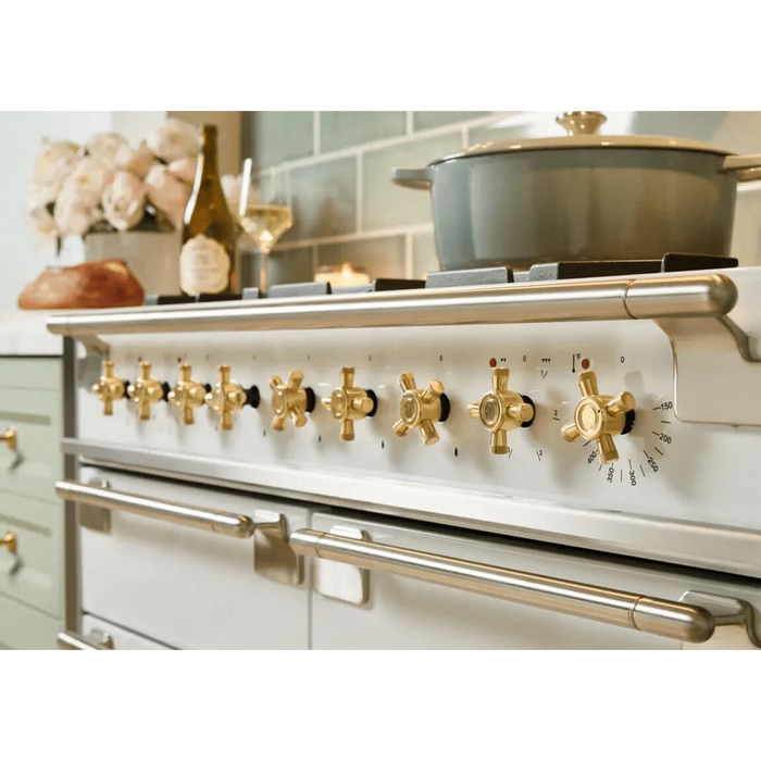 AGA 48" Elise Dual Fuel Range - Fawn AEL481DFFWN