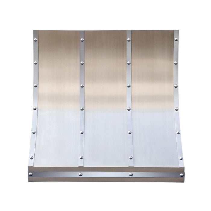 Handcrafted Stainless Steel Sloped Custom Oven Hoods