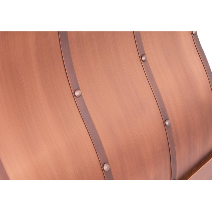 Akicon Custom Handmade Copper Range Hood Elegant Kitchen Vent Hood — AKH792BE-C