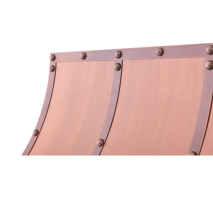 Akicon Custom Handmade Copper Range Hood Elegant Kitchen Vent Hood — AKH792BE-C