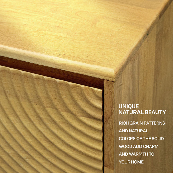 Acacia Harmony TV Stand with Storage for TVs up to 80"