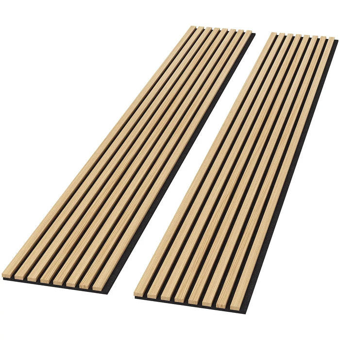 Hausvita Acoustic Solid Wood Slat Wall Panels ( 2 Panels Per Box ) -Wholesale