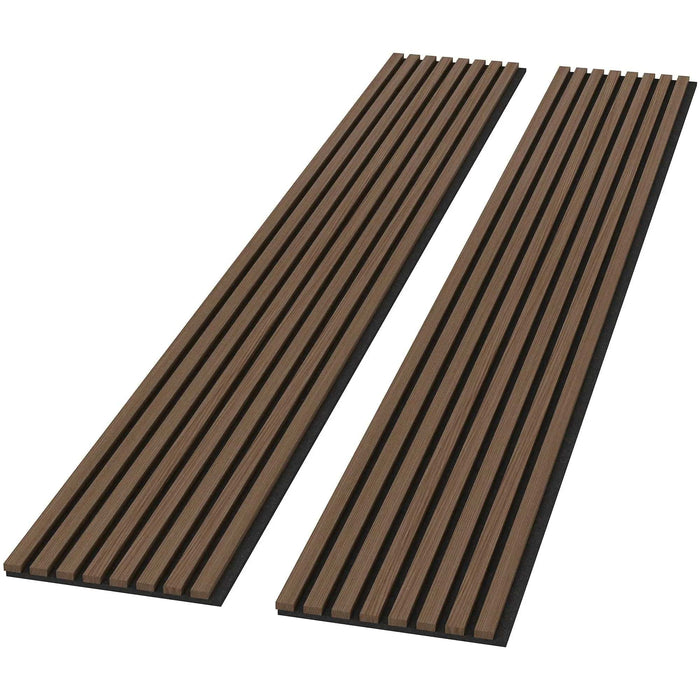 Hausvita Acoustic Solid Wood Slat Wall Panels ( 2 Panels Per Box )