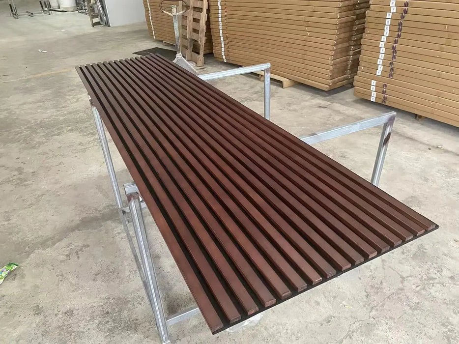 Hausvita Acoustic Solid Wood Slat Wall Panels ( 2 Panels Per Box ) -Wholesale