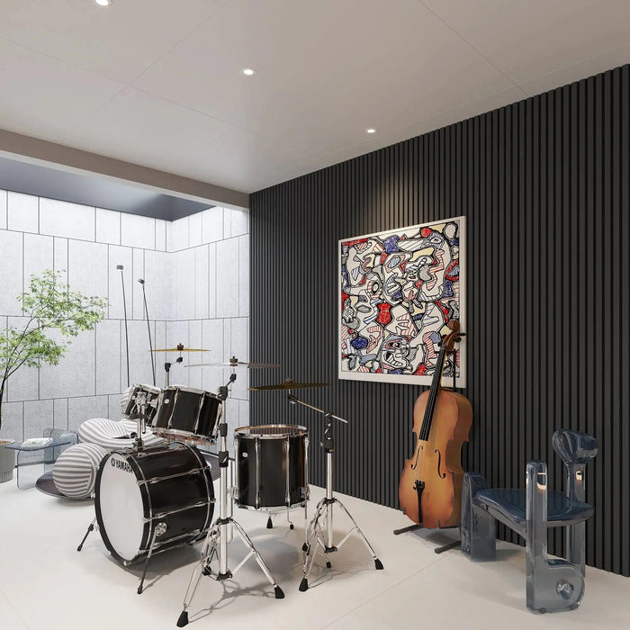 Hausvita Acoustic Solid Wood Slat Wall Panels ( 2 Panels Per Box ) -Wholesale