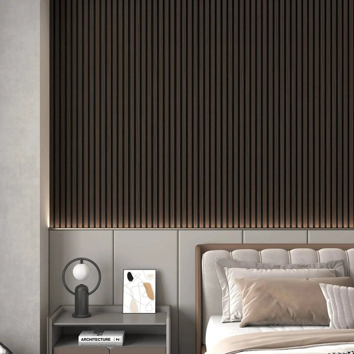 Hausvita Acoustic Solid Wood Slat Wall Panels ( 2 Panels Per Box )