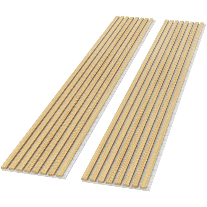 Hausvita Acoustic Solid Wood Slat Wall Panels ( 2 Panels Per Box )