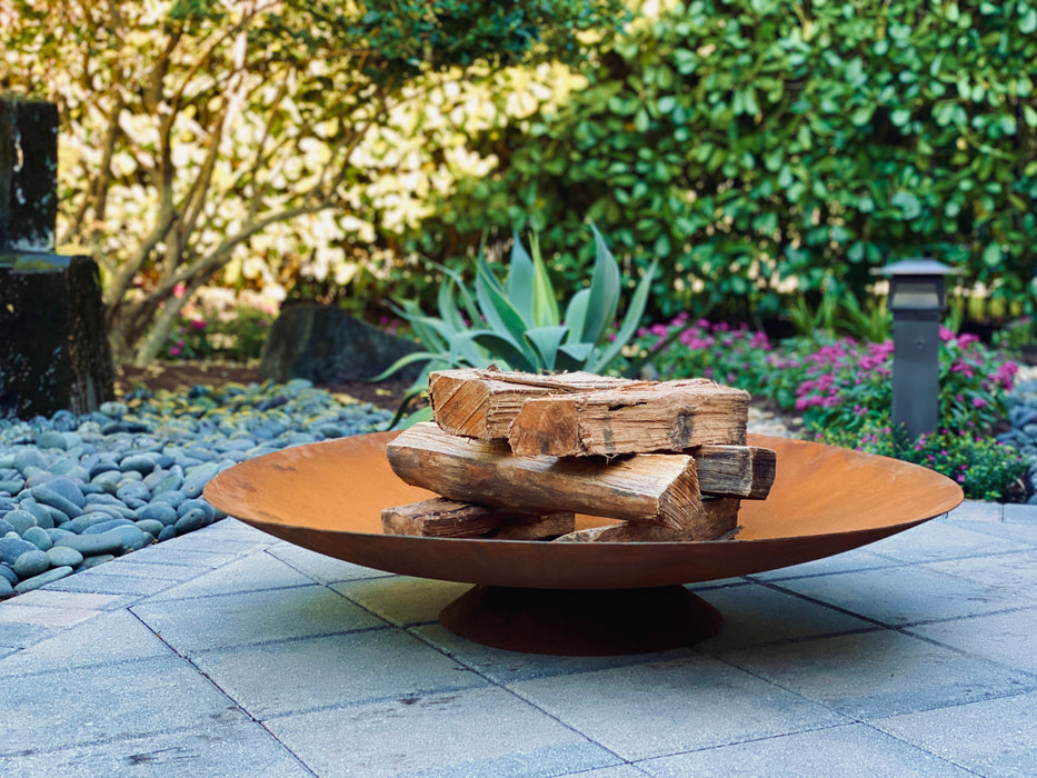 Corten Steel Fire Pit, Bowl, Water Bowl*, and Planter Bowl - FREE SHIPPING