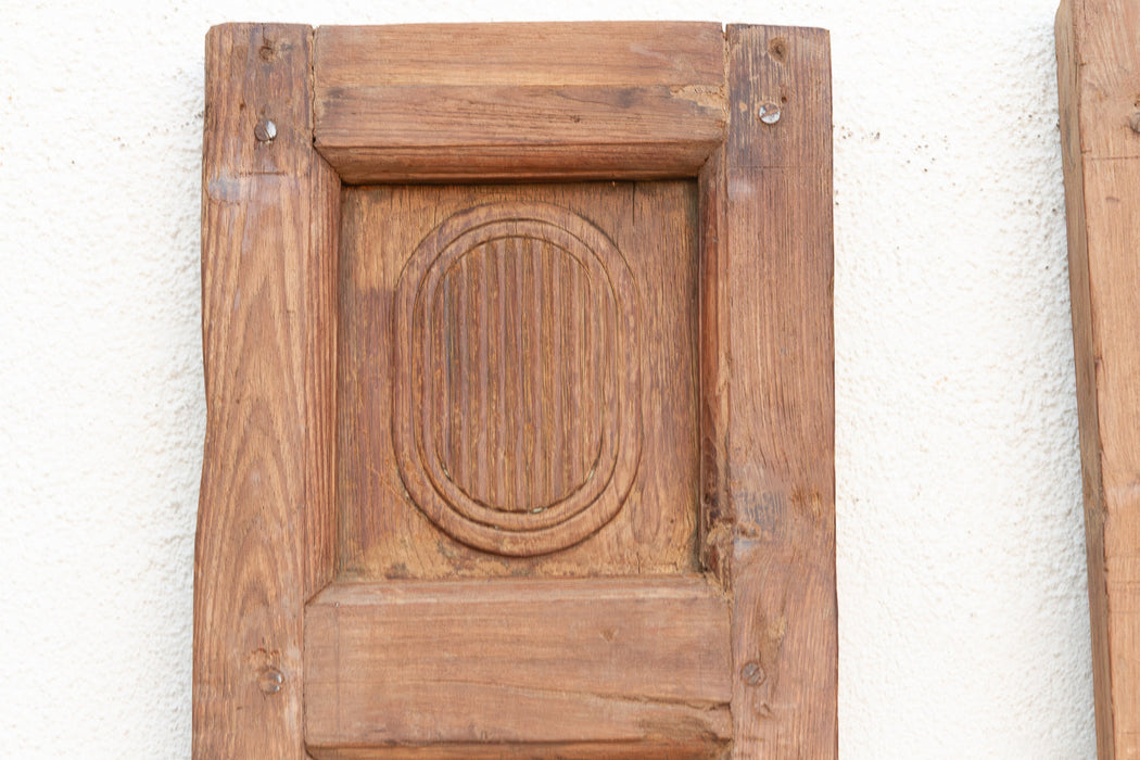Set of 2, Portuguese Colonial Architectural Mirror Panels