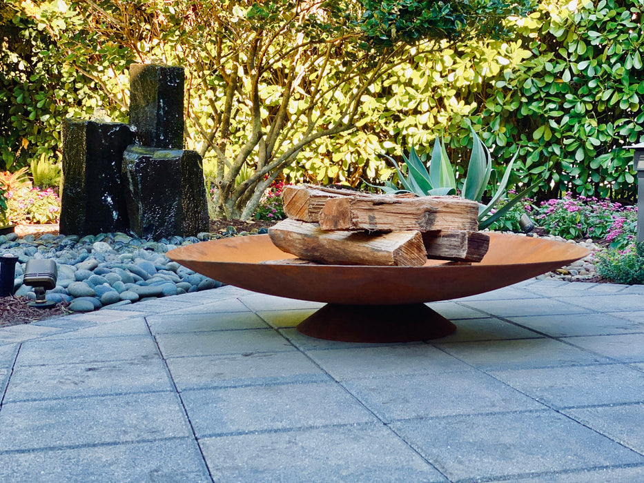 Corten Steel Fire Pit, Bowl, Water Bowl*, and Planter Bowl - FREE SHIPPING