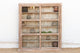 Antique Tall & Slim Farmhouse Display Cabinet