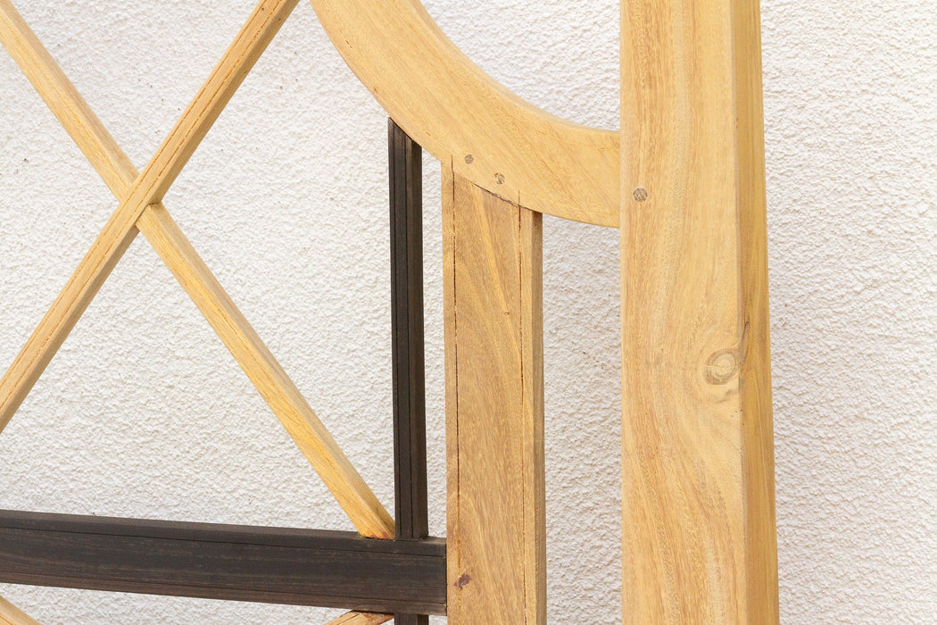 Bleached Farmhouse Queen Poster Bed