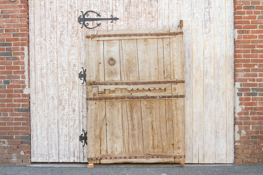 Antique Bleached Moroccan Farmhouse Door