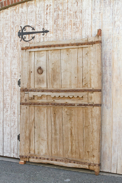 Antique Bleached Moroccan Farmhouse Door