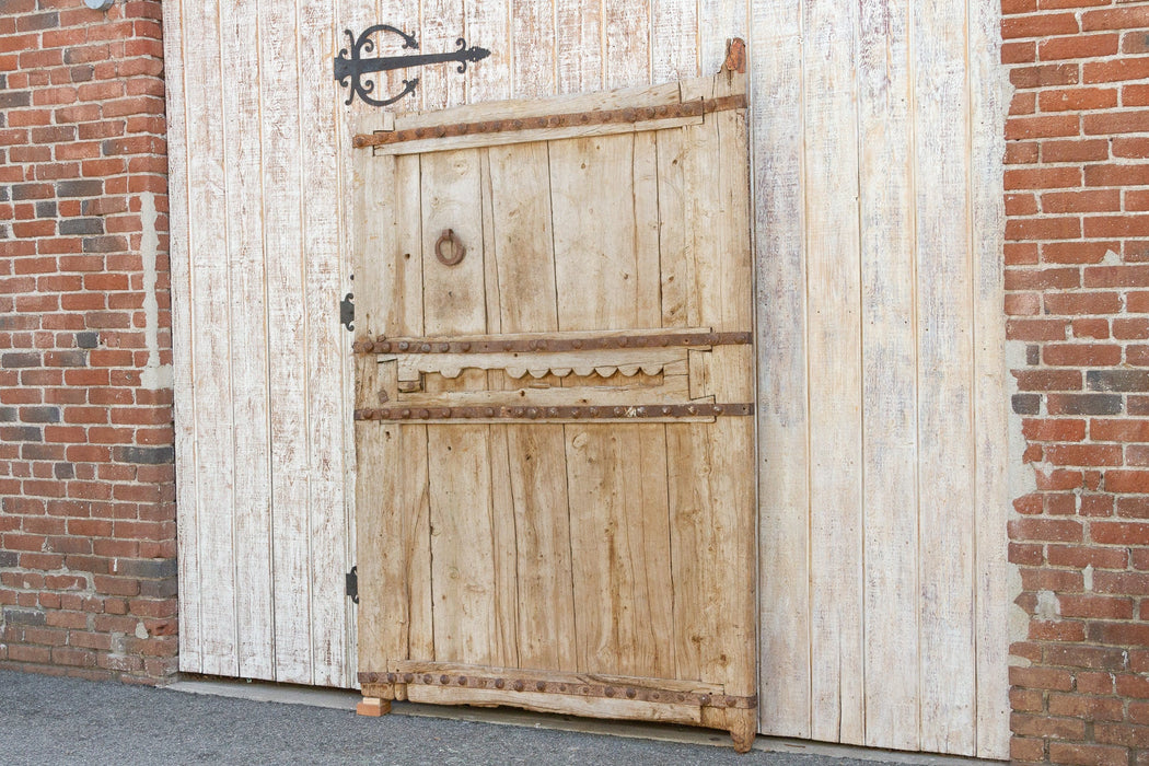 Antique Bleached Moroccan Farmhouse Door