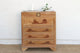 Mid-Century Tall Finely Carved Storage Chest