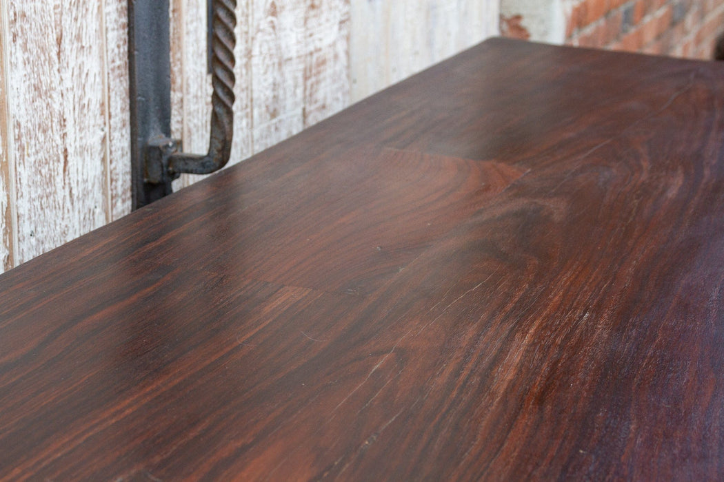 19th Century Carved Rosewood Colonial Sideboard